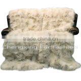 CX-D-122 Living Room Rug , Customized Living Room Fox Fur Rug Shaggy Carpet Rugs thumbnail-1