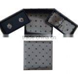 HOt Product Men Business Ties With Cufflink Tie Clip Hankie Gift Box thumbnail-4