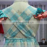 2017 Latest Girls' Check Comfortanbel Dance Dress thumbnail-1