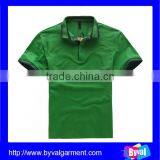 Wholesale 100% Cotton Men's Plain Yellow Polo t Shirt With Short Sleeve Custom Design thumbnail-3