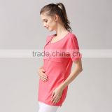 Maternity Clothing Normcore Breastfeeding Clothes Loose and Comfortable Pregnant Mother T-shirts