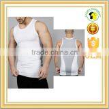 Drop Arm Hole Screen Printed Gym Tank Top