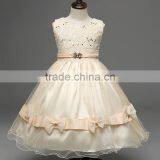 2017High Quality Girls Sequins Wedding Dress Girls Party Dresses# F0005 thumbnail-1