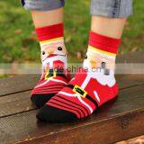 2016 New 3D Cartoon Christmas Snowman Socks Women Cotton Socks Floor Women Cotton Socks thumbnail-4