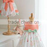 Newborn Baby Girls Clothing Kids Ruffle Printed Easter Bunny Bubble thumbnail-4