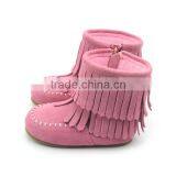 Wholesael Kids Boots Shoes Baby Rubber Sole Shoes Moccasins Boots thumbnail-2