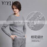 Hot Sale Winter Women Cashmere Cable Knit Sweater thumbnail-2