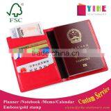 Pull-up Leather Storage Bag Customizable Passport Bag Emboss/deboss/gold Foil Logp thumbnail-1