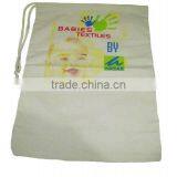 100% Cotton Bags With & Without Company Brands Logo Printed (Unbleached) thumbnail-5