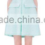 Ladies Zipper-up Sleeveless Slim Fitness Normal Dress Wholesale thumbnail-1