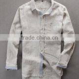 Wholesale 100% Linen Shirts for Men thumbnail-1