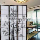 homedecor wooden folding screen / room divider/shoji screen