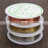 Ecellent Quality 0.6mm Jewelry Accessories Cord Silver Gold Plated Copper Wire Craft Beads Jewelry Making DIY Essential thumbnail-4