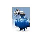 OEM Class 150 / 300 / 600 Full Welded API Ball Valve Auxiliary Sealing Construction