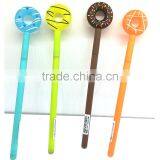 Creative Cute Novel Colorful Donut Shape Gel Pen Gift for School Kids thumbnail-2