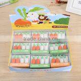 Novel Creative 3d Carrot Jumbo Magic Gel Pen Top Erasers Packing Logo Customs thumbnail-2