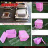 Plastic Container Mould Plastic Box Mould/Moldes de Cajas thumbnail-1