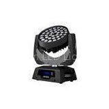 Wireless Control 36 * 10 W Moving Head LED Wash Zoom DJ KTV Bar Rotating Stage Light