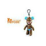 Rotatable POPOBE Bag Decoration Customised Key Chains Phone Support