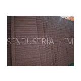 glavalume steel Stone Coated Roofing Tiles Orange Wood / 0.4mm * 1280mm * 405mm