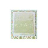 Silkscreen Cute Satin Drawstring Pouch With Logo Printing / Decorations