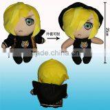 Hot sale japanese yuri on ice anime doll Yuri Plisetsky cartoon soft character plush toys