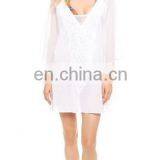 Hot See-though Lace Sexy Woman Beach Dress Kaftan thumbnail-2