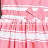China Supplier Wholesale Fashion Kids V-Neck Sleeveless Baby Dress For Children Girl thumbnail-3