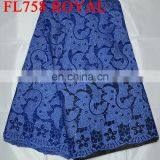 High Quality Cord Lace African Lace FL758 Fuchsia Pink thumbnail-3