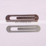 2014 china manufacture custom design OEM metal bookmark