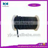 Black Korean Silk Round Hot Sale Non-elastic Cord Company