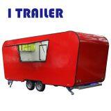 Chinese Fiberglass Food Caravan With Big Wheels thumbnail-4