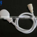 Shower Head With Slip On Spout Bath and Shampoo Spray Faucet-to-Shower Converter Pet Handheld Showerhead, White thumbnail-2