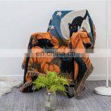 RAWHOUSE Wholesale Kitten Halloween Style Christmas Kids Love Halloween Decoration Throw Blanket thumbnail-2