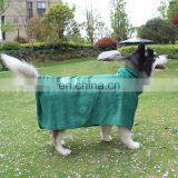 Soft Belt Included Warm Fast Drying Pet Towel Microfiber Dog Bathrobe thumbnail-3