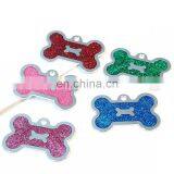 Plain Paw Personalized Engrave Embosser Collar ID Diecast Custom Bone Shaped Pet Dog Tag thumbnail-1