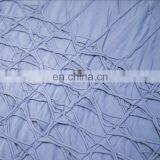 Washable Durable Navy Solid Color Quilt 100%cotton Coverlet Bed-cover With Pinch Pleated Ruffled thumbnail-4