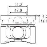Engine Piston Kit 4D56T CRDi L200 16V Alfin Oil Gallery 1110C597 1110C596 1110C595 1110C594 111C593 1110C592 thumbnail-2