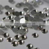 Top quality Wholesale flat back non hotfix rhinestones clear crystal