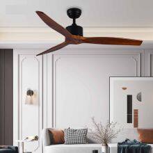Modern Lamp Wood Chandlier Dimmable Iron Led Chandelier Fan Ceiling Fan Light thumbnail-2