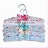 LING-63 Elegant Satin Padded Clothes Hanger for Drying Clothes thumbnail-1