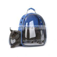 High Quality Custom Soft Comfortable Adjustable New Casual Breathable Clear Pet Transport Backpack thumbnail-3