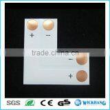 10 mm 2 Pin L Type PCB FPC Board Splitter LED Strip Connector for SMD 5050 LED Strip Mono Color thumbnail-1