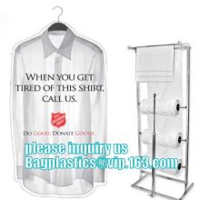 Clothing Packing 60cm Width Dustproof Plastic Dry Cleaning Laundry Bag,Custom Poly Dry Cleaning Bags For Garment Plastic thumbnail-3