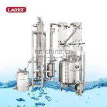 5l 100l 200l 500l Turn Key Single Effect Industrial Stainless Steel Ethanol Vacuum Falling Film Evaporator