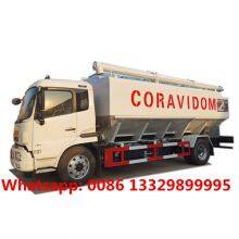 High Quality DONGFENG TIANJIN 10T-12T Animal Feed Pellet Transported Vehicle for Sale thumbnail-4