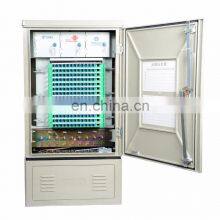 Outdoor Street MAX 192 Cores 144 Cores SMC Outdoor fiber Optic Cross Connection Cabinet