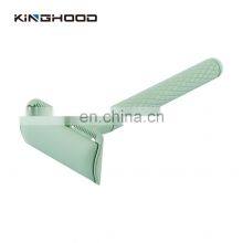 Professional Custom Stainless Steel Barber Straight Razor Shaving Blades Safety Rasoir Green Shavers Straight Shaving Razor thumbnail-1