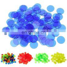 100pcs Montessori Learning Education Math Toys Learning Resources Color Plastic Coin Bingo Chip Children Kids Classroom Supplies thumbnail-4