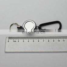 Metal Badge Reel ID Badge Holder With Carabiner thumbnail-5